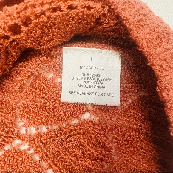 Rust Knit Tank Top - Picture 3 of 3